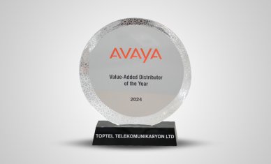 2024 yılında Avaya tarafından Yılın Değer Katan Distribütörü ödülüne layık görüldük...