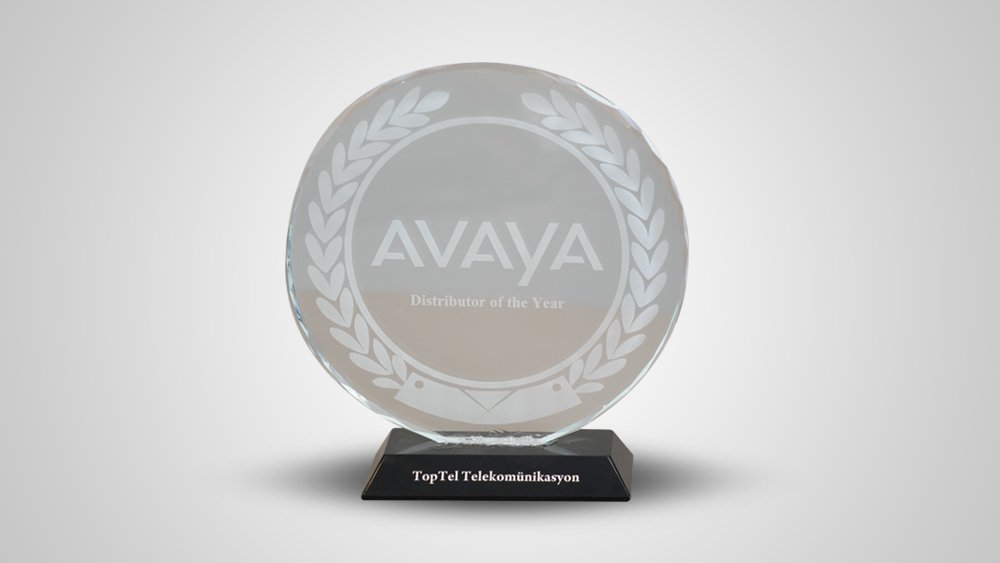 Avaya tarafından En İyi Distribütör ödülüne layık görüldük...