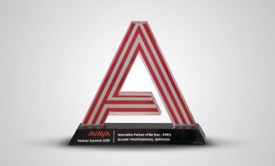 In 2019, we were honored with the Innovation Partner of the Year award by Avaya.